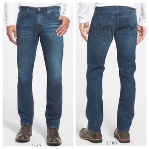 AG Adriano Goldschmied Mens Matchbox Slim Fit Straight Leg Jean